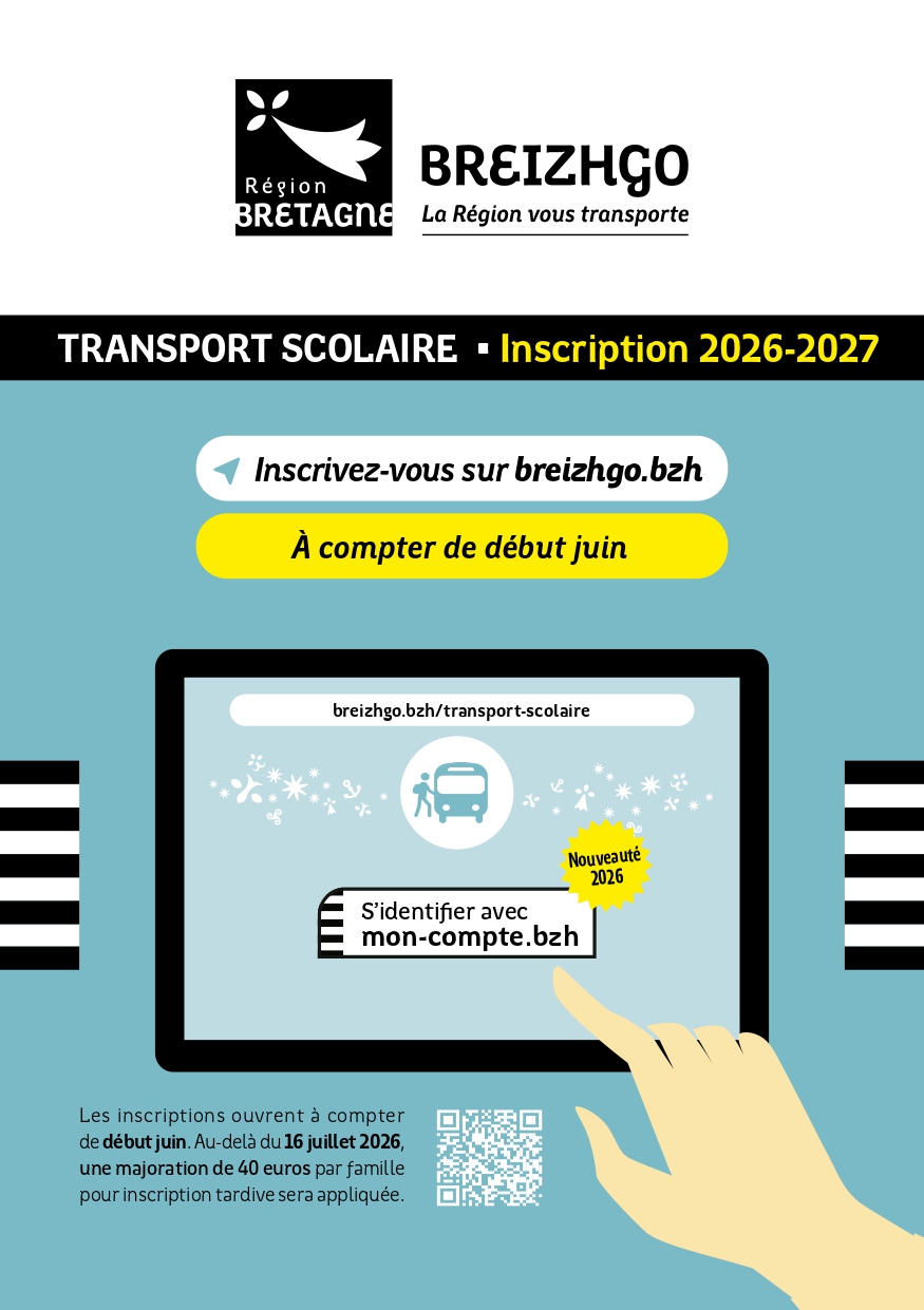 Transport scolaire – inscription 2026-2027
